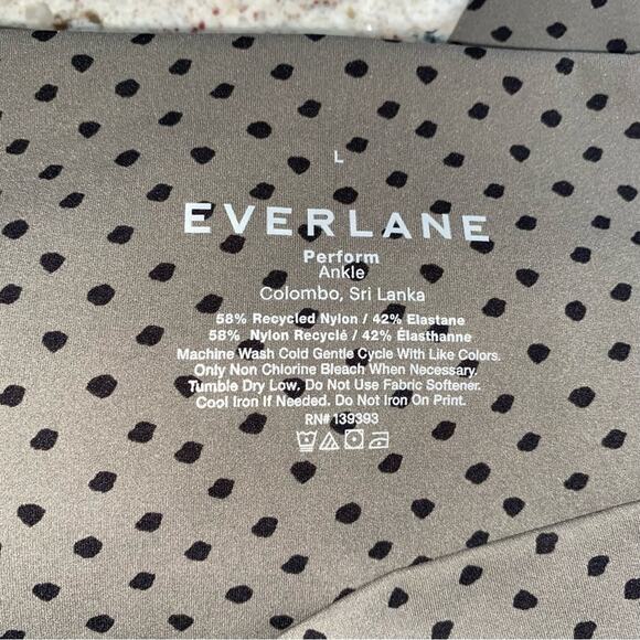 Everlane $68 Dot Perform Ankle Legging LG EUC - Picture 8 of 10